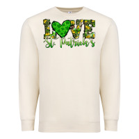 Sandshell love st patrick s heart Premium Sweatshirt - JahusDesignShop