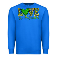 True Royal love st patrick s heart Premium Sweatshirt - JahusDesignShop