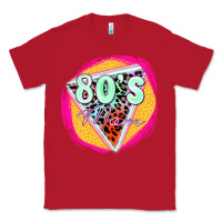 Red 80's mom Classic Tee - Zillion Design Studio