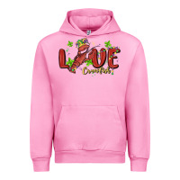 Fuchsia Pink mardi gras love crawfish Urban Hoodie - MaliasSmallBusiness