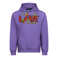 Tulip mardi gras love crawfish Urban Hoodie - MaliasSmallBusiness