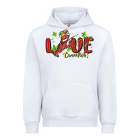 White mardi gras love crawfish Urban Hoodie - MaliasSmallBusiness