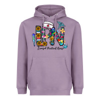 Lavender lpn licensed practial nurse Heavyweight Hoodie - CowhideDigitalArt