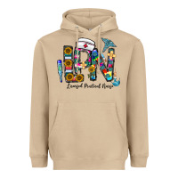 Mushroom lpn licensed practial nurse Heavyweight Hoodie - CowhideDigitalArt