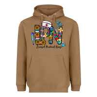 Toasted Coconut lpn licensed practial nurse Heavyweight Hoodie - CowhideDigitalArt