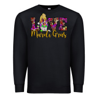 Black love mardi gras gnome Premium Sweatshirt - JahusDesignShop