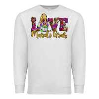 Love Mardi Gras Gnome Premium Sweatshirt | Teevron