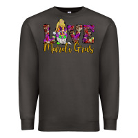 Smoke love mardi gras gnome Premium Sweatshirt - JahusDesignShop