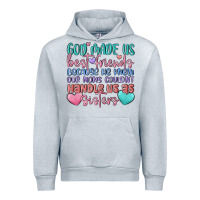 Heather Grey god made us best friend Urban Hoodie - MaliasSmallBusiness