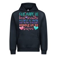 Navy god made us best friend Urban Hoodie - MaliasSmallBusiness