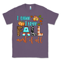 Lavender i think i love fall most of all Classic Tee - BundleAndBundleShop