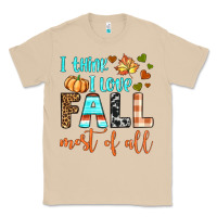 Mushroom i think i love fall most of all Classic Tee - BundleAndBundleShop