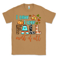 Toasted Coconut i think i love fall most of all Classic Tee - BundleAndBundleShop