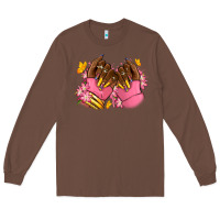 Chestnut Pink afro nails Long Sleeve Tee - RanaPortraitStore