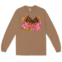 Toasted Coconut Pink afro nails Long Sleeve Tee - RanaPortraitStore