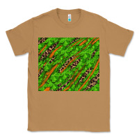 Toasted Coconut Distressed Shamrock And Leopard Classic Tee - RanaPortraitStore