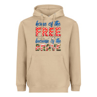 Mushroom home of the free because of the brave Heavyweight Hoodie - HRA Design Shop