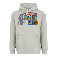 Moon Dust mammo technologist Heavyweight Hoodie - CowhideDigitalArt