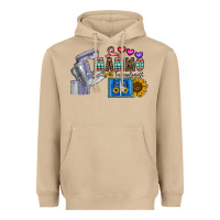 Mushroom mammo technologist Heavyweight Hoodie - CowhideDigitalArt