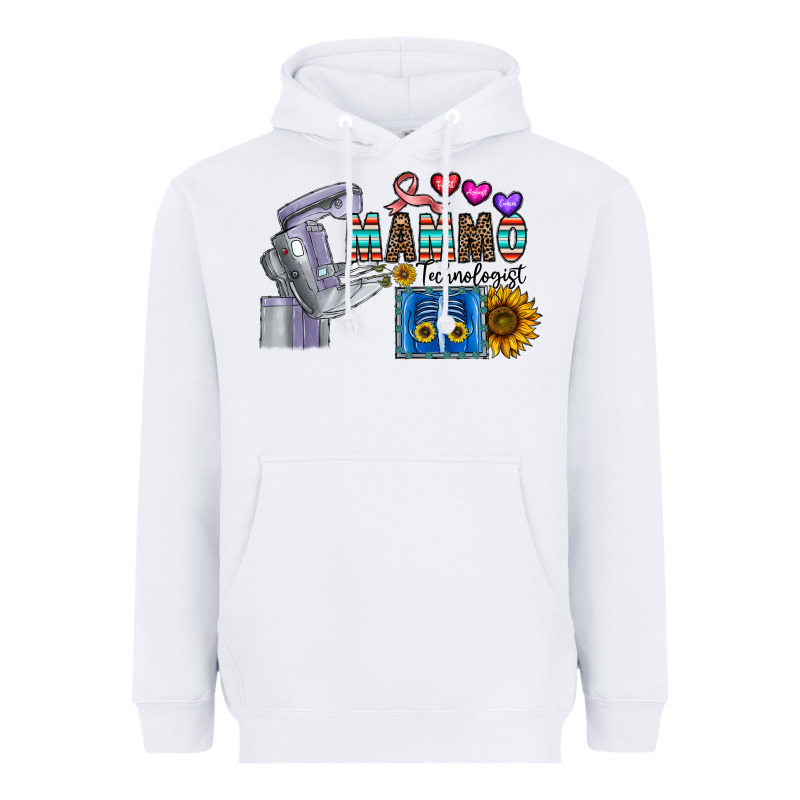 Mammo Technologist Heavyweight Hoodie by CowhideDigitalArt | Teevron