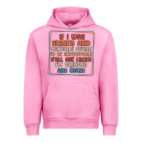 Fuchsia Pink if i was skinny and mentally stable i'd be unstopp Urban Hoodie - MaliasSmallBusiness