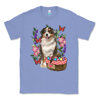 Colony Blue Easter Aussie Australian Shepherd Classic Tee - RanaPortraitStore
