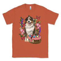 Copper Easter Aussie Australian Shepherd Classic Tee - RanaPortraitStore