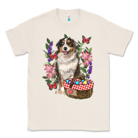 Natural Easter Aussie Australian Shepherd Classic Tee - RanaPortraitStore