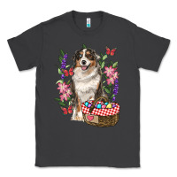 Smoke Easter Aussie Australian Shepherd Classic Tee - RanaPortraitStore