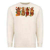 Sandshell thanksgiving coffee cups with gnomes bbs Premium Sweatshirt - BundleAndBundleShop