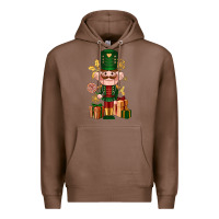 Chestnut Christmas Nutcracker Premium Hoodie - NancyCooperArtShop