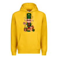 Lemon Christmas Nutcracker Premium Hoodie - NancyCooperArtShop
