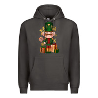 Smoke Christmas Nutcracker Premium Hoodie - NancyCooperArtShop