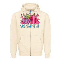 Sandshell it s fall y all Zipper Hoodie - Zillion Design Studio