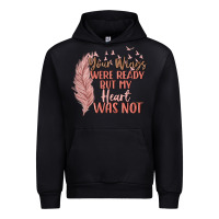 Black your wings were ready but my heart was not Urban Hoodie - MaliasSmallBusiness