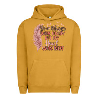 Pigment Peanut Butter your wings were ready but my heart was not Urban Hoodie - MaliasSmallBusiness