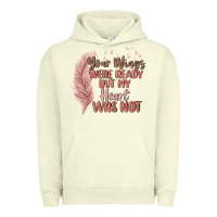 Pigment Pistachio your wings were ready but my heart was not Urban Hoodie - MaliasSmallBusiness