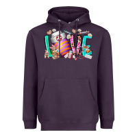 Plum love easter day nurse Heavyweight Hoodie - RacoonDesign