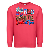 Cardinal red whıte loaded tea Premium Sweatshirt - AdoDesignShop