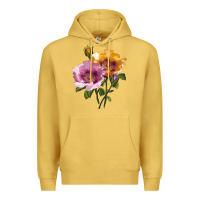 Antique Gold In Your Eyes Rose Premium Hoodie - LillyAllenDesigns
