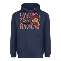 Navy love is the closet thing to magic Heavyweight Hoodie - RacoonDesign