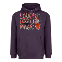 Plum love is the closet thing to magic Heavyweight Hoodie - RacoonDesign