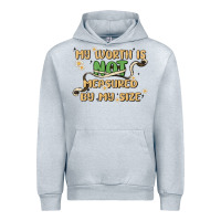 Heather Grey my worth is not defined by my size Urban Hoodie - MaliasSmallBusiness