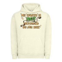 Pigment Pistachio my worth is not defined by my size Urban Hoodie - MaliasSmallBusiness