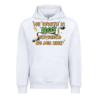 White my worth is not defined by my size Urban Hoodie - MaliasSmallBusiness