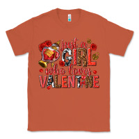 Copper just a girl who loves valentine Classic Tee - texasbilliewilder