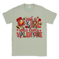 Matcha just a girl who loves valentine Classic Tee - texasbilliewilder