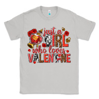 Moon Dust just a girl who loves valentine Classic Tee - texasbilliewilder
