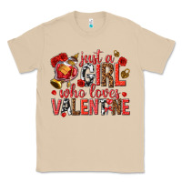 Mushroom just a girl who loves valentine Classic Tee - texasbilliewilder