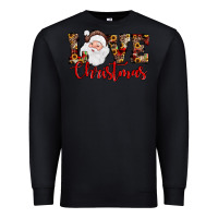 Black Love Christmas Santa Premium Sweatshirt - JahusDesignShop